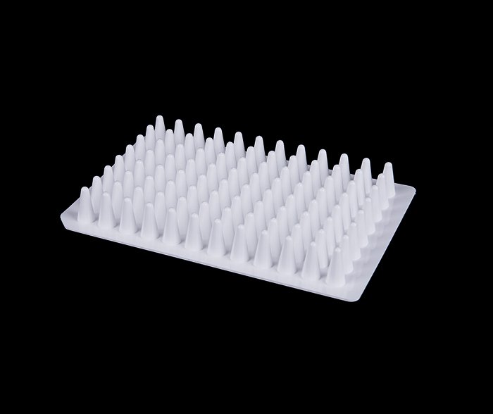 0.1ml 96孔 PCR板（白色，無裙邊）